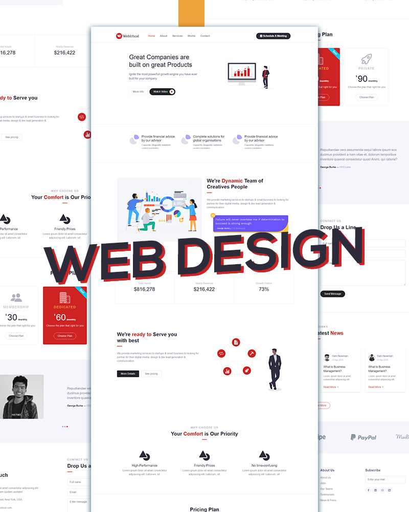 web design portfolio